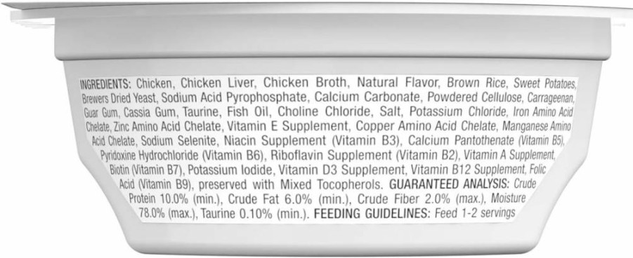 Blue Buffalo Tastefuls Natural Wet Cat Food Pate in Perfectly Portioned 2.6-Oz Chicken Cups, 24 Twin-Pack Trays