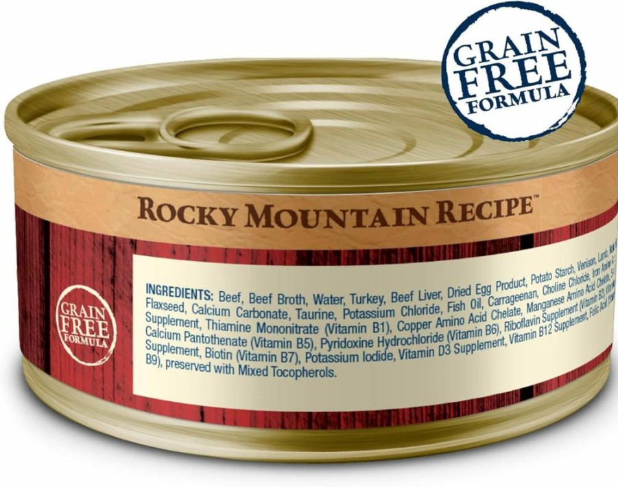 Blue Buffalo Wilderness Grain-Free Wet Cat Food Pate, Red Meat Feast with Natural Ingredients, 5.5-Oz Cans (24-Pack) - Chicken-Free Recipe for Adult Cats