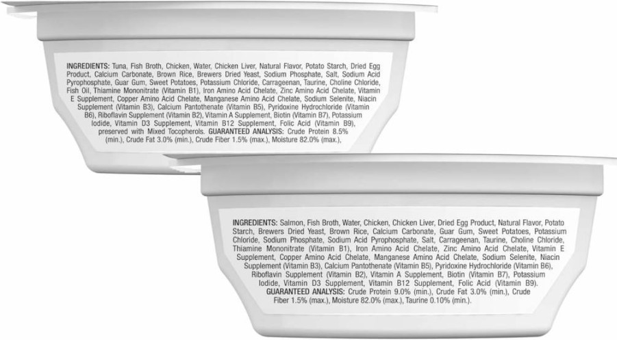 Blue Buffalo Tastefuls Natural Wet Cat Food Variety Pack - Salmon & Tuna Cuts in Gravy, 2.6-Oz Twin-Pack Trays (24 Count, 12 Each) for Adult Cats